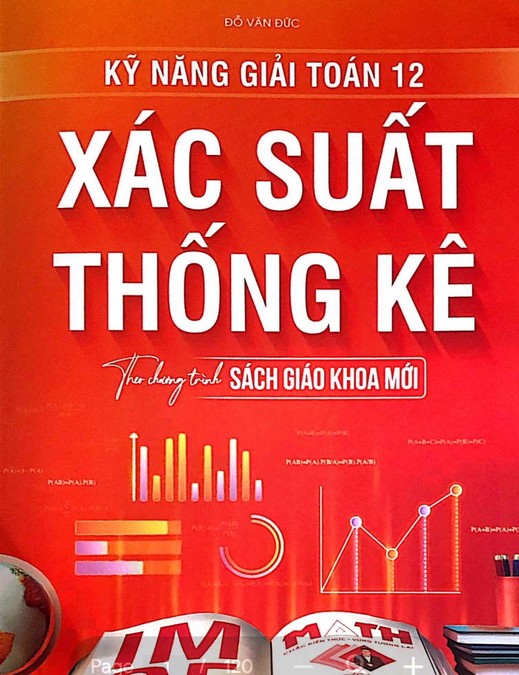 EBOOK ĐỖ VĂN ĐỨC KỸ NĂNG GIẢI TOÁN 12 - XÁC SUẤT THỐNG KÊ