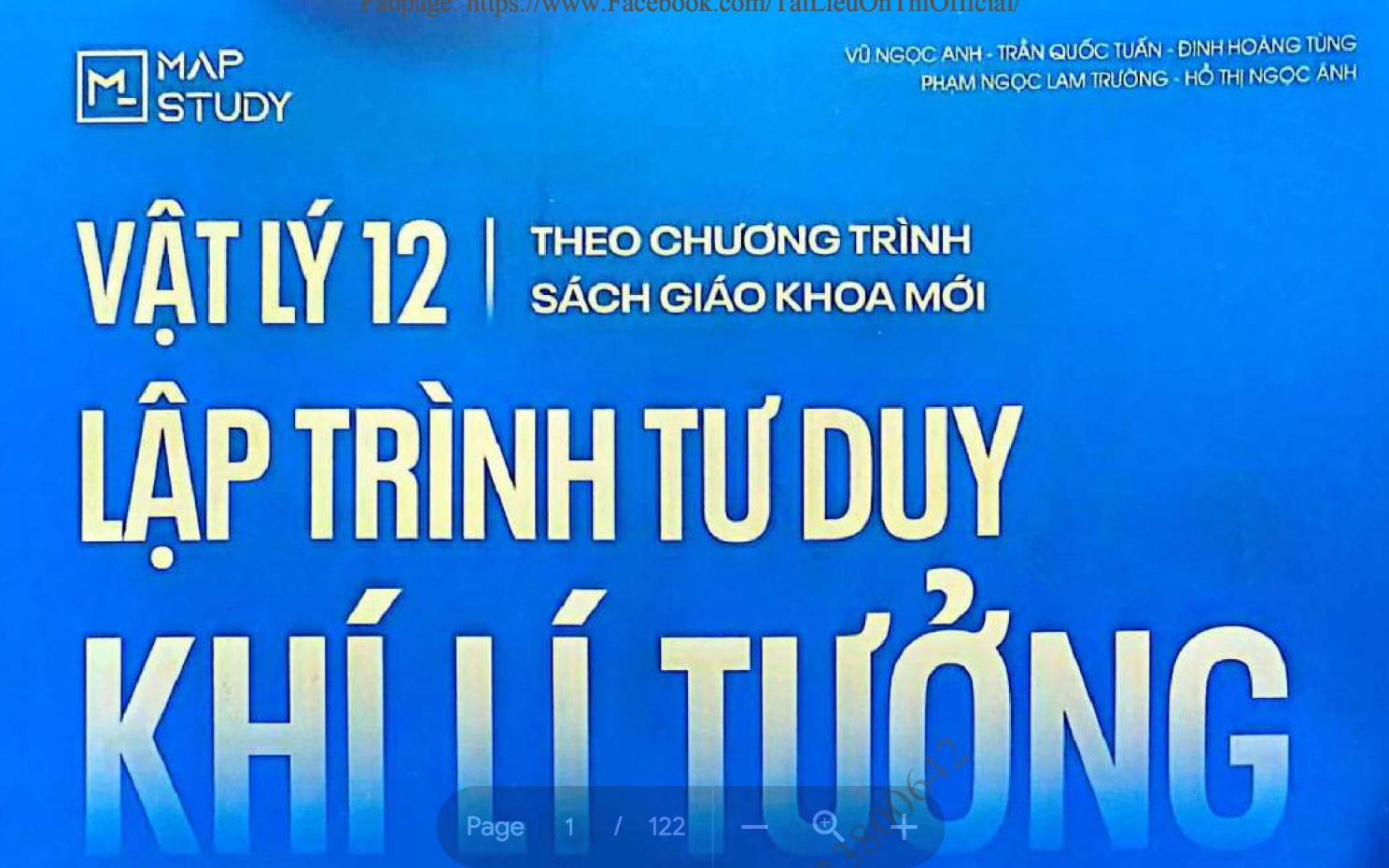 LẬP TRÌNH TƯ DUY KHÍ LÝ TƯỞNG thầy Vũ Ngọc Anh