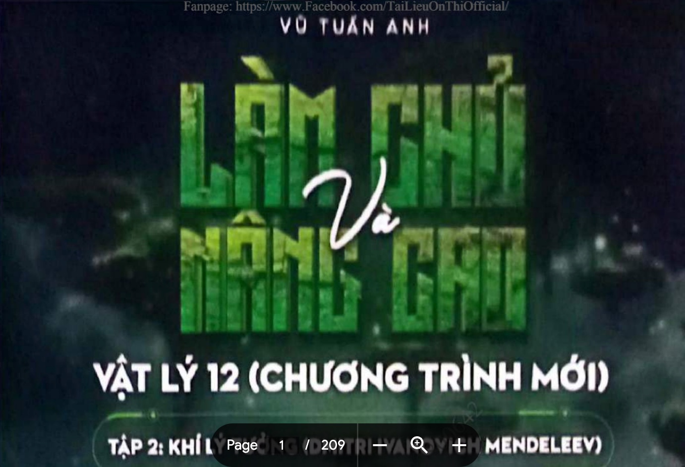 SÁCH THẦY VŨ TUẤN ANH LÀM CHỦ KHÍ LÝ TƯỞNG TẬP 2