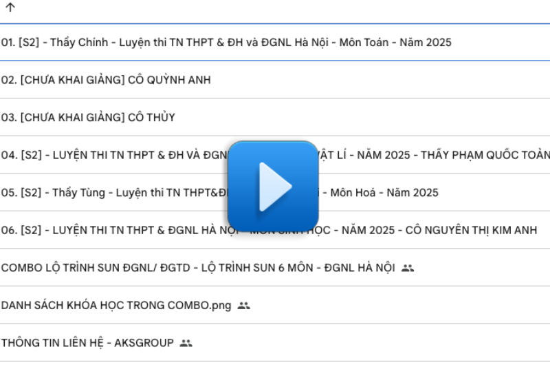 DGNL TUYENSINH247 LỘ TRÌNH SUN (HÀ NỘI)