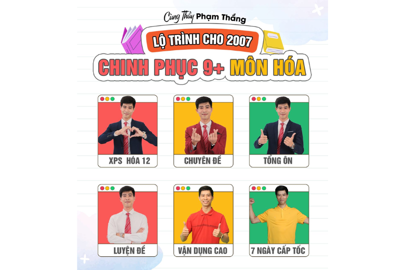 HÓA THẦY PHẠM THẮNG