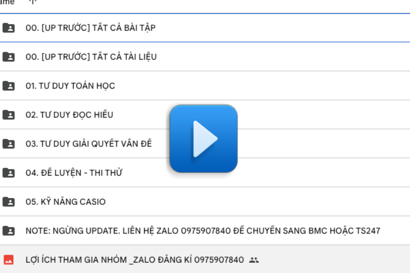 LUYỆN THI ĐÁNH GIÁ TƯ DUY BÁCH KHOA HÀ NỘI TSA 2K7